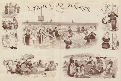 Sketches at Trouville by Randolph Caldecott